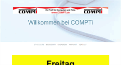 Desktop Screenshot of compti.de